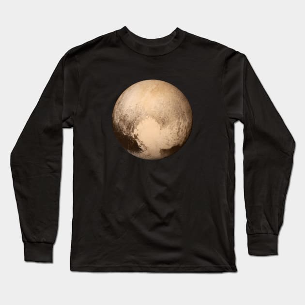 Pluto Long Sleeve T-Shirt by GloopTrekker